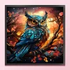 【Limited Stock Sale】Owl - 11CT Stamped Cross Stitch 50*50cm/19.69*19.69in