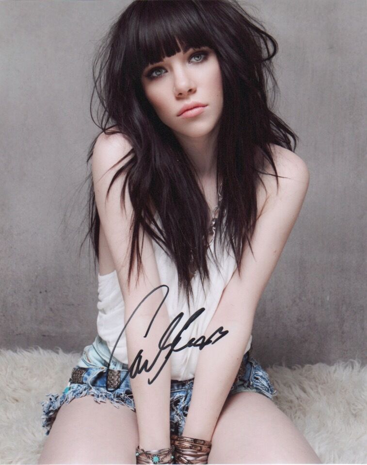 Carly Rae Jepsen Autographed Signed 8x10 Photo Poster painting COA C