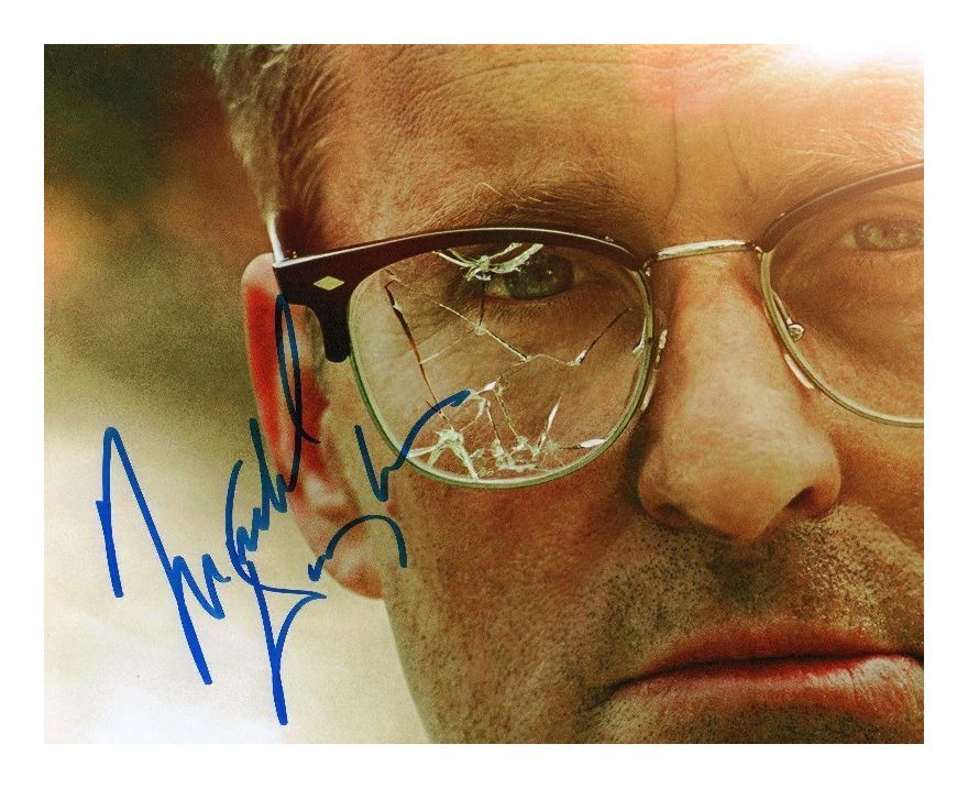 MICHAEL DOUGLAS AUTOGRAPHED SIGNED A4 PP POSTER Photo Poster painting PRINT