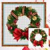 (Multi-Style) Christmas Wreath-11CT Counted Cross Stitch 40*40cm