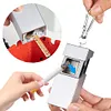 Butt Disposal Box Smell Proof Compact Ash Tray with Carabiner for Outdoor Travel