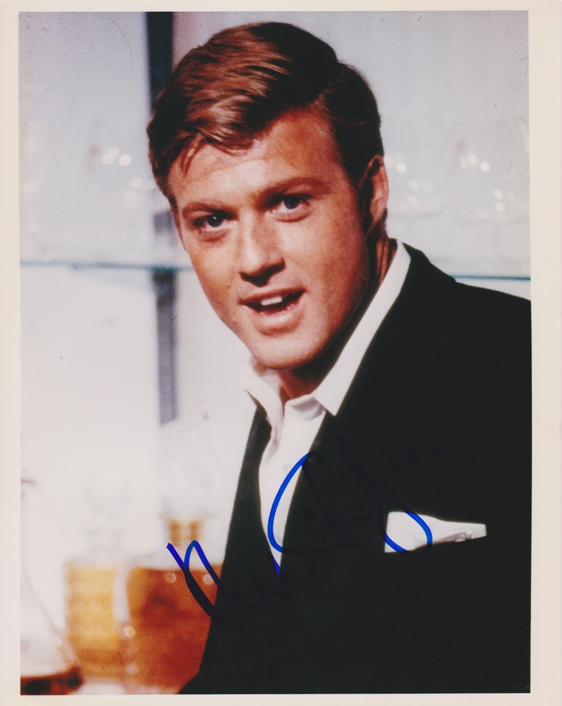 Robert Redford Signed Autographed Glossy 8x10 Photo Poster painting - COA Matching Holograms