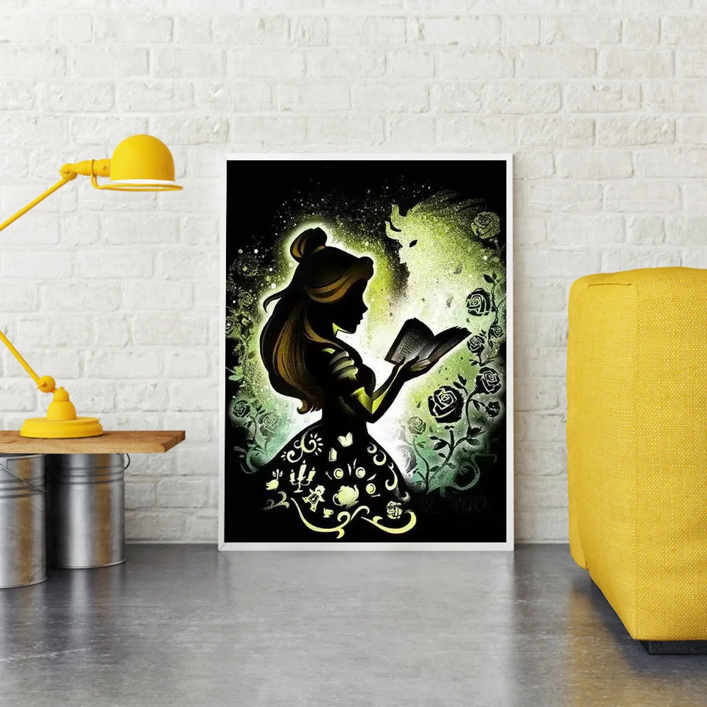 Diamond Painting - Full Round Drill - Princess(30*40cm)