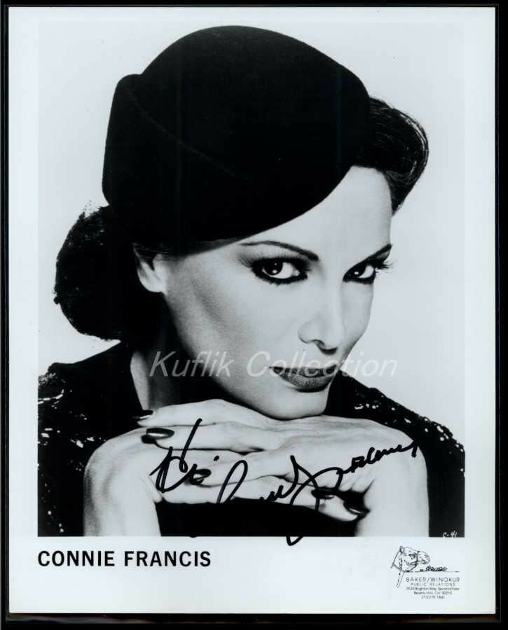 Connie Francis - Signed Autograph Headshot Photo Poster painting - When Boy Meets Girl