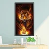 Diamond Painting-DIY Full Round Drill Tiger（40*80cm）