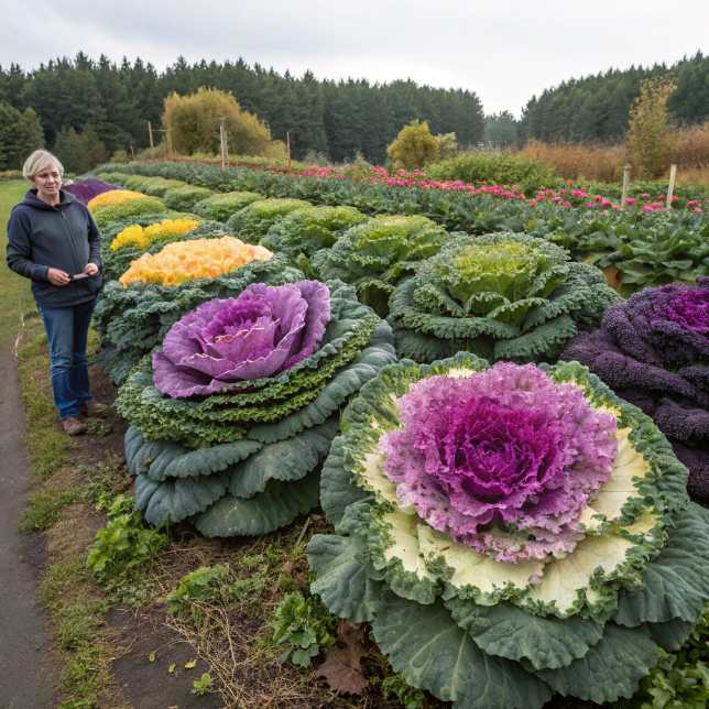 🌸Colorful Giant Kale Seeds—Flower And Vegetable