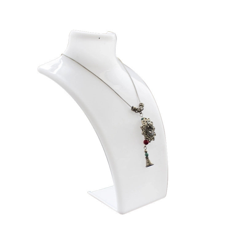 Acrylic Model Rack Necklace Jewelry Display Rack Portrait Neck Rack Jewelry Rack Props