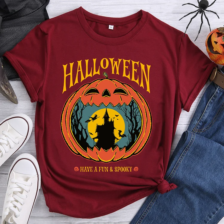 Halloween Have A Fun & Spooky T-Shirt- BSTCAH1008