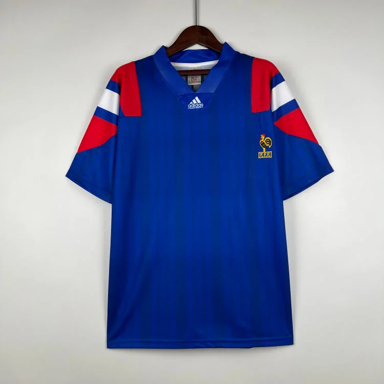 1992 France home retro jersey