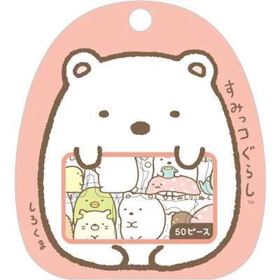 JIANWU 50pcs/ Cartoon cute decorative stickers, Japanese DIY stickers, notebook stickers kawaii