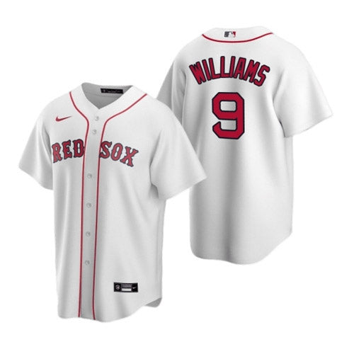 Youth Boston Red Sox Ted Williams Replica Home Jersey - White mysite