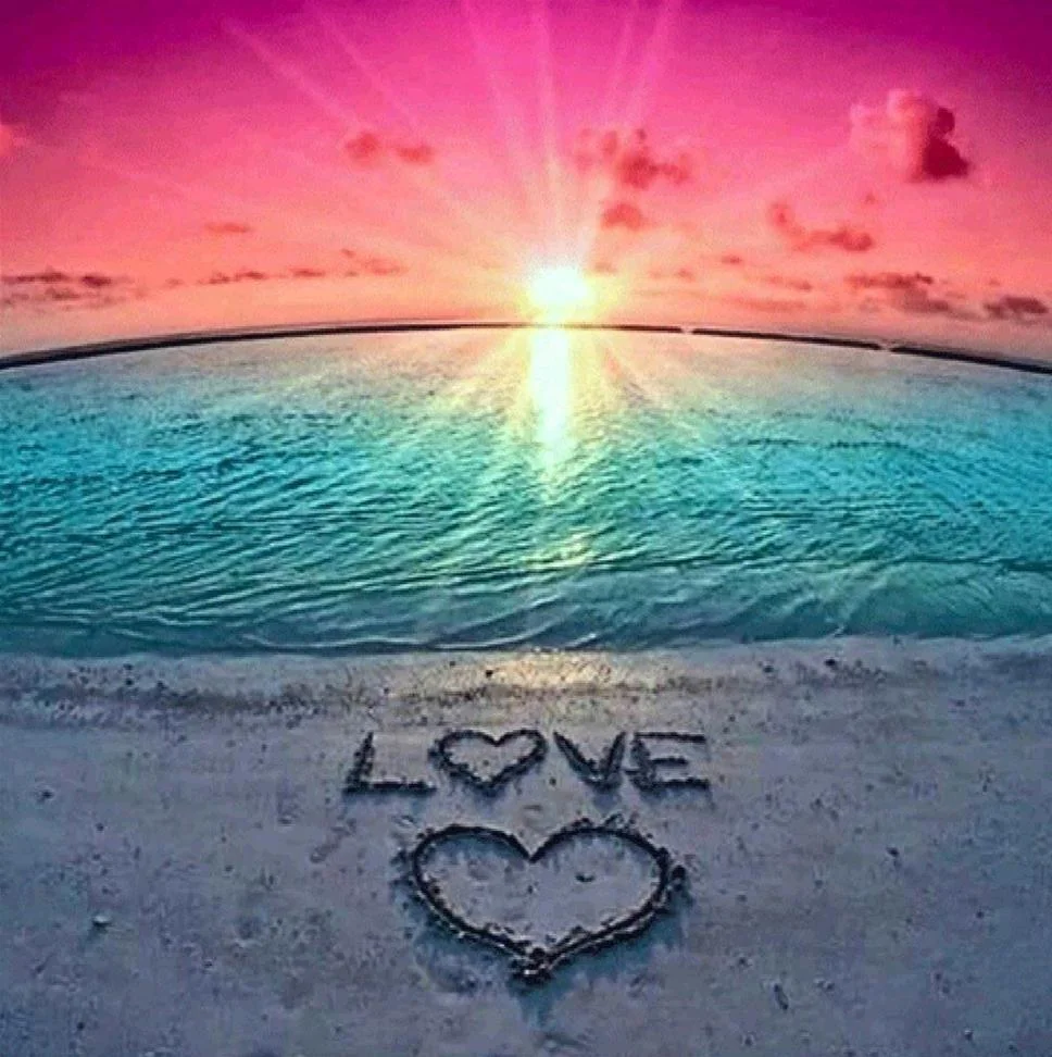 Full Round Diamond Painting - Love Sea(30*30cm)