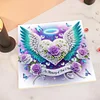 (Pre-Framed)Heart Wing-Special Shape Diamond Painting Kit(25x25cm)