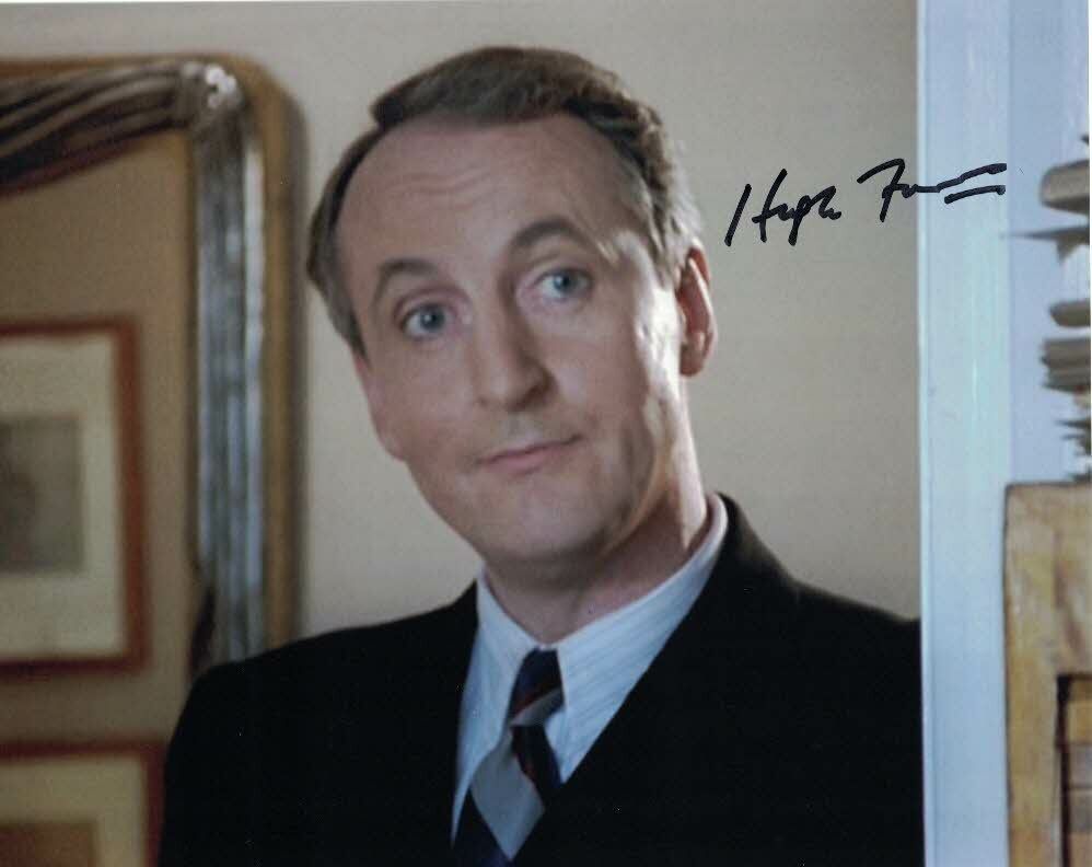 HUGH FRASER - Hastings in Poirot hand signed 10 x 8 Photo Poster painting