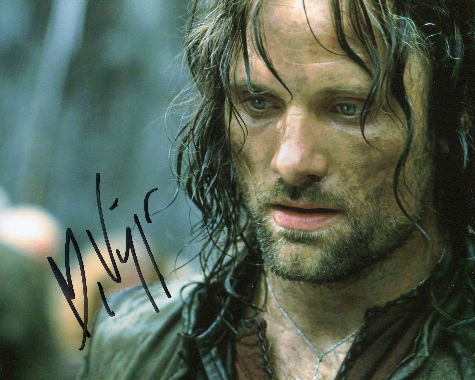 VIGGO MORTENSEN AUTOGRAPHED SIGNED A4 PP POSTER Photo Poster painting PRINT 4