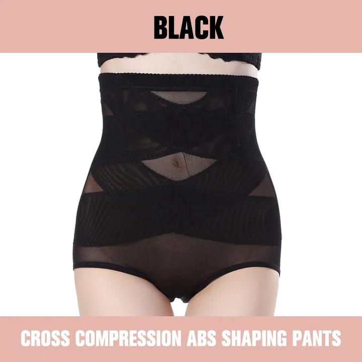 💝BEST SALE💝Cross Compression Abs Shaping Pants-(Two Pieces Free Shipping)