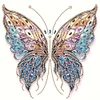 5D DIY Partial Special Shaped Drill Diamond Painting Wings Decoration 30x30cm