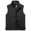 Men's Outdoor Fashionable Simple Stand Collar Vest