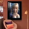 Saber Artoria Pendragon Half-Length Decorative Painting - Fate/Grand Order Decorative Painting - JuZi Studio
