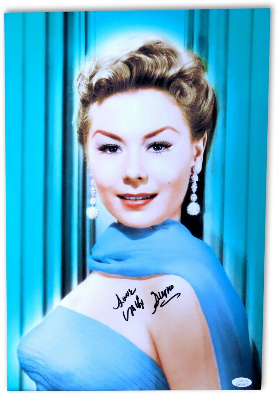 Mitzi Gaynor Signed Autographed 13X19 Photo Poster painting Hollywood Legend JSA HH37420