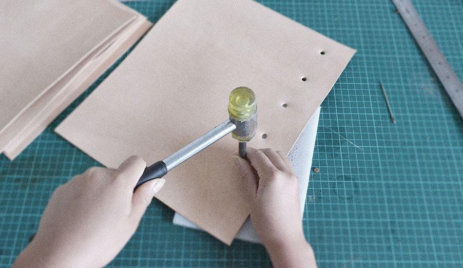 Original leather small card bag, retro vegetable tanned leather Indian head multi-card bag