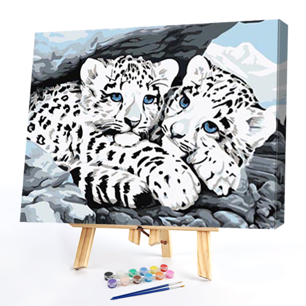 

40*50CM Paint By Numbers-now Leopard, 501 Original