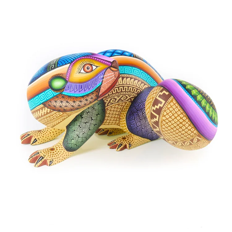 Beautiful Beaver - Oaxacan Alebrije Wood Carving
