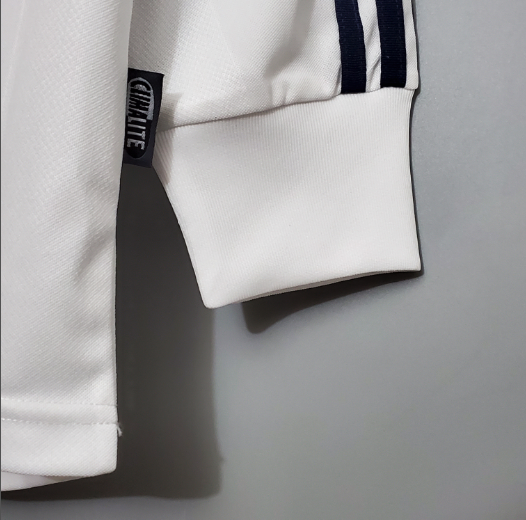 Retro 2001/2002 Real Madrid Home Long Sleeve Football Shirt Thai Quality