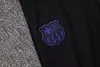Joyfball 2025/2026 Barcelona Half-Pull Training Suit Black Football Shirt 1:1 Thai Quality