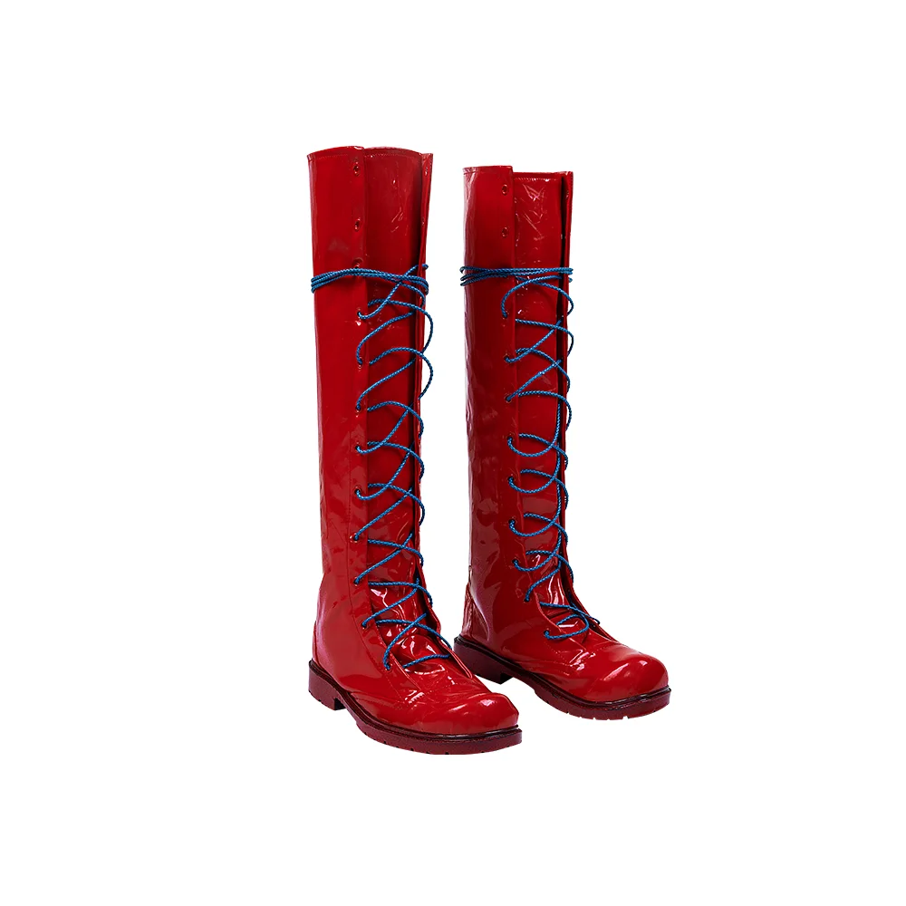 Movie Spider Man Across the Spider Verse Spider Punk Hobie Brown Cosplay Boots