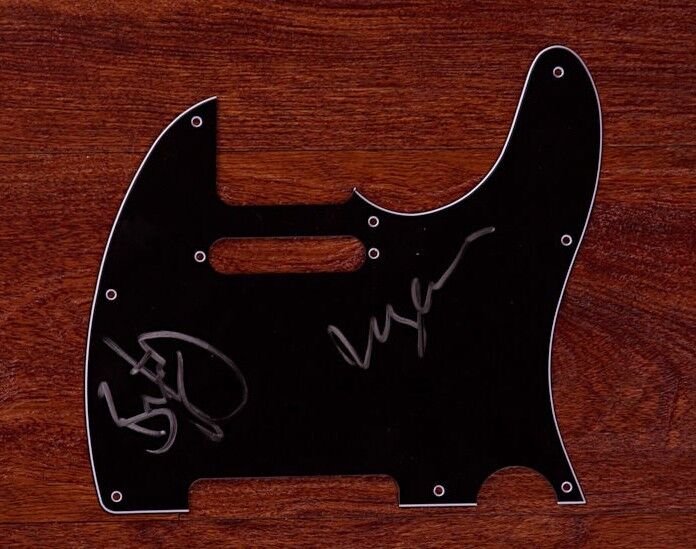 April Wine * MYLES GOODWYN & BRIAN GREENWAY * Signed Electric Pickguard AD1 COA