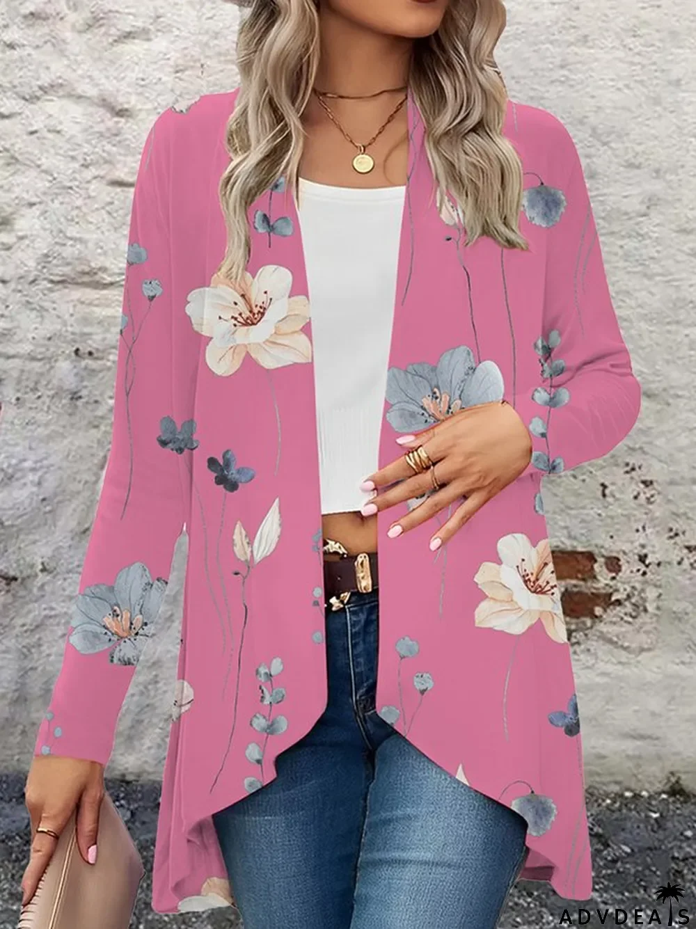 Casual Floral Kimono