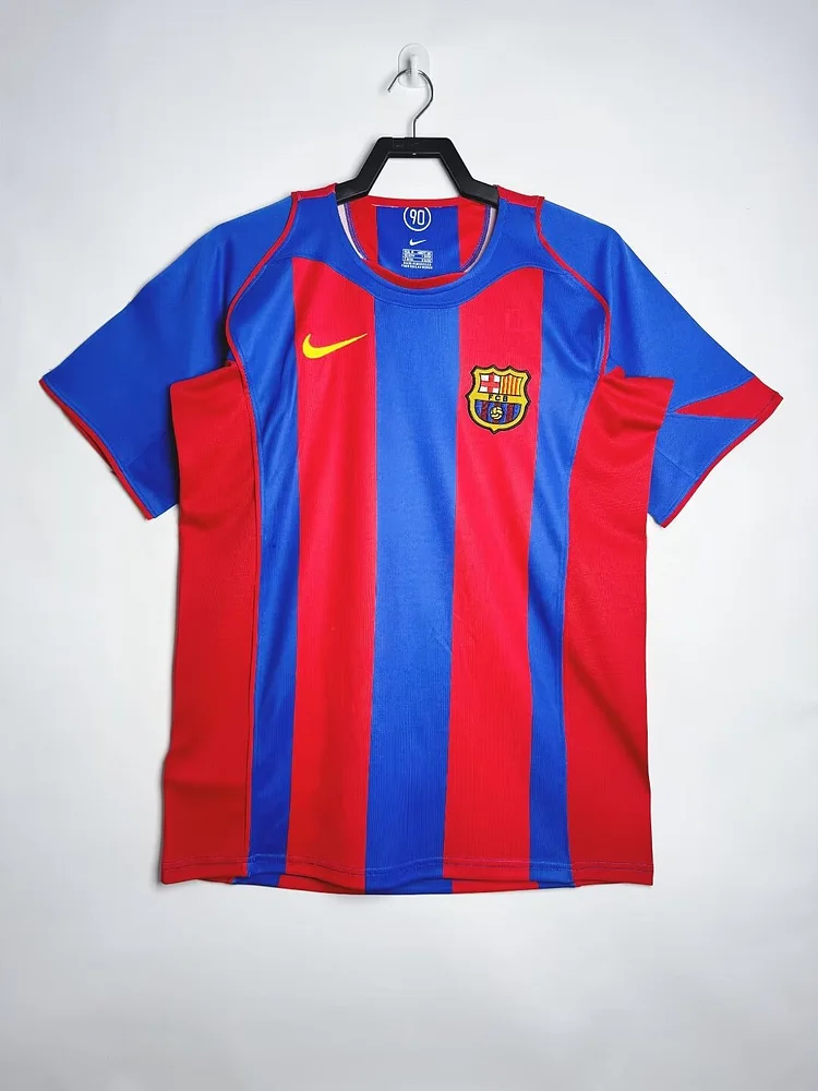 2004-05 Barcelona Home Retro Jersey