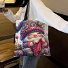 Sewing Gnome-11CT DIY Stamped Cross Stitch Shopping Bag 40*40cm
