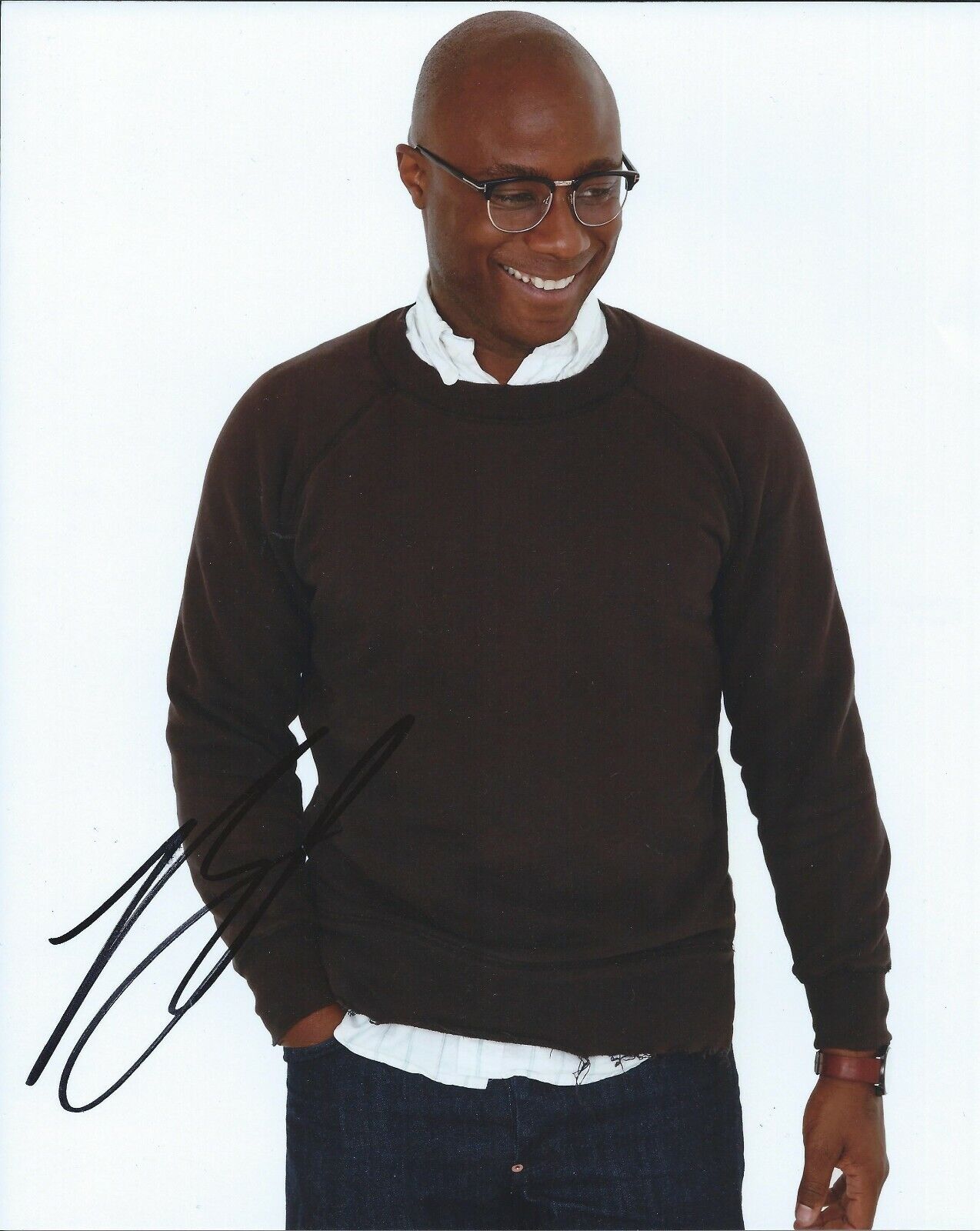 Barry Jenkins autograph signed Photo Poster painting - Moonlight - If Beale Street Could Talk