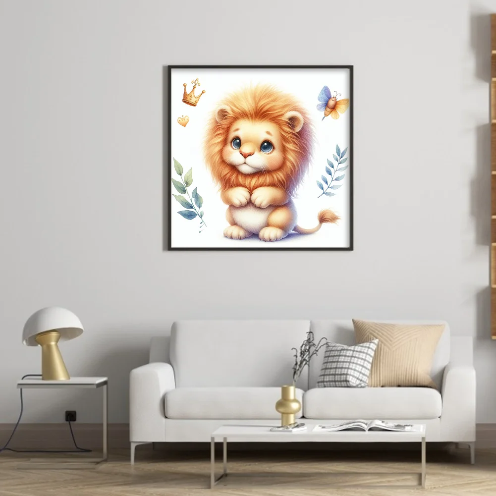 11CT Stamped Cross Stitch Pillowcase - Sleeping Panda(Canvas|45*45CM) - Eco-Friendly Cotton Thread