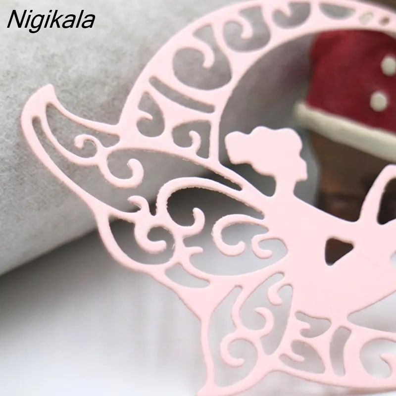 Nigikala Girl Cutting Dies Scrapbook Paper Cutting DIY Album Cover ...