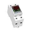 220V 40/63A Adjustable Over Under Voltage Protective Relay Din Rail Energy Meter