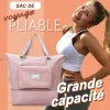 Sac de Voyage Pliable de Grande Capacit&eacute;
