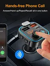 FM Transmitter Bluetooth-Compatible 5.0 PD 20W QC3.0 Hands-Free MP3 Player Radio
