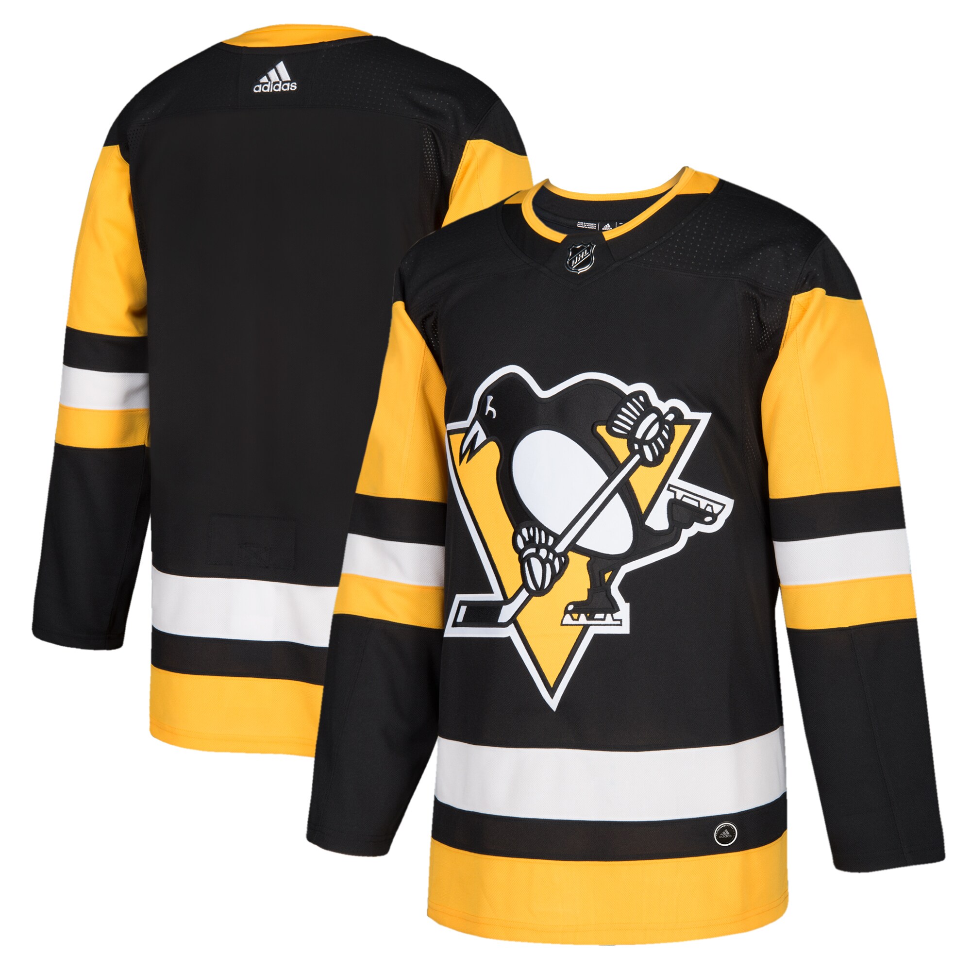 Pittsburgh Penguins  Home  Blank Jersey – Black mysite