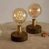 Creative retro healing lamp cute girly bedroom decoration bedside lamp atmosphere night light table lamp