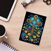 DIY Diamond Art Diary Book Journal Notebook 60 Pages A5 Diary (Flower Cross)
