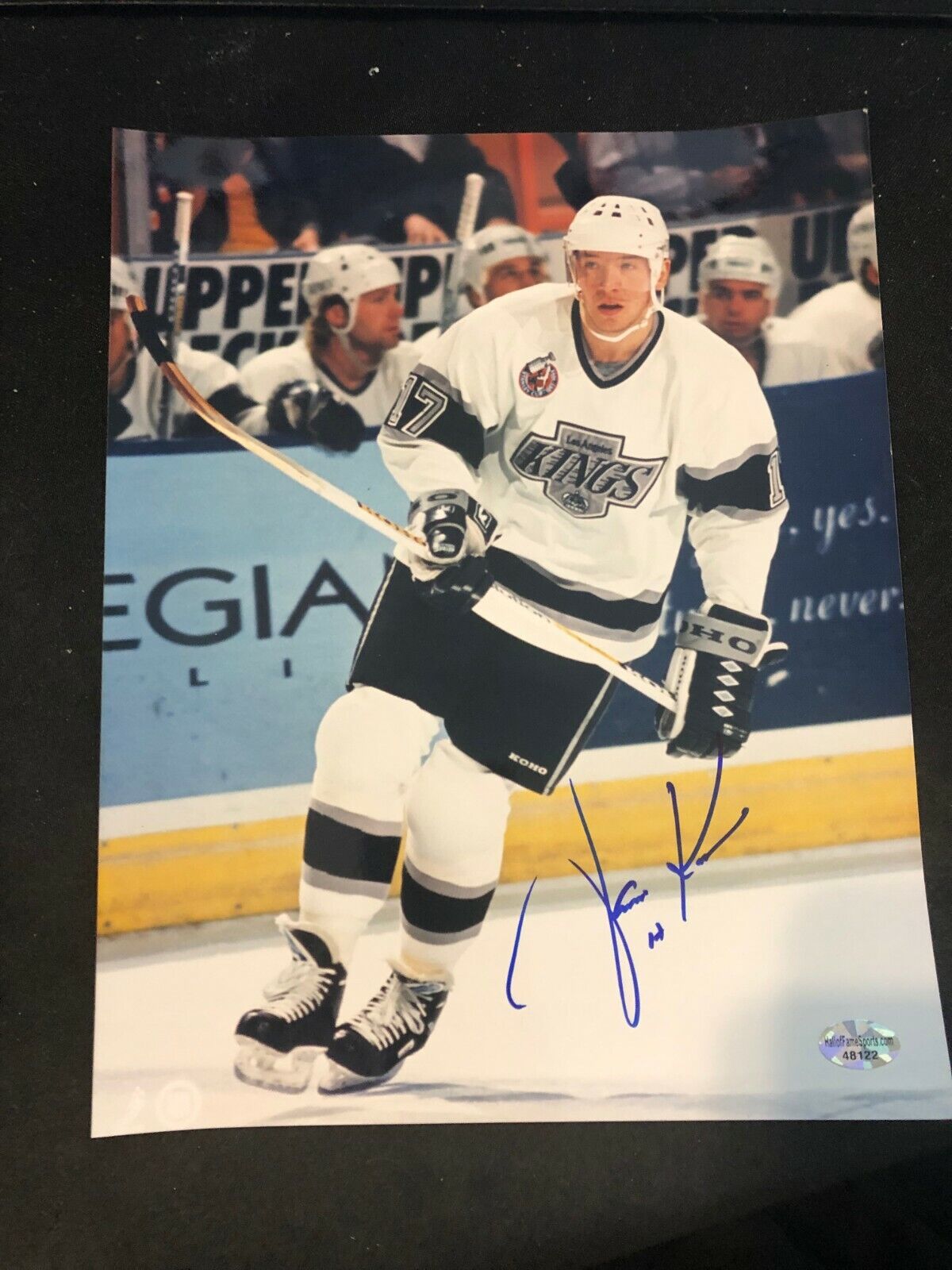 Jari Kurri Signed Autographed Photo Poster painting - Los Angeles Kings COA 5 Time Stanley Cup