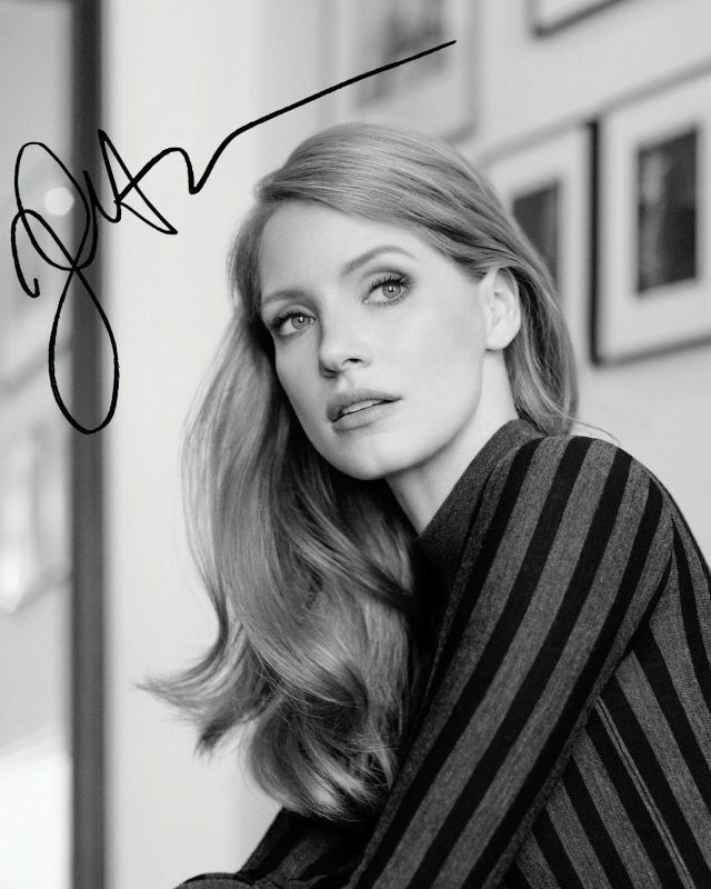 Jessica Chastain Autograph Signed Photo Poster painting Print