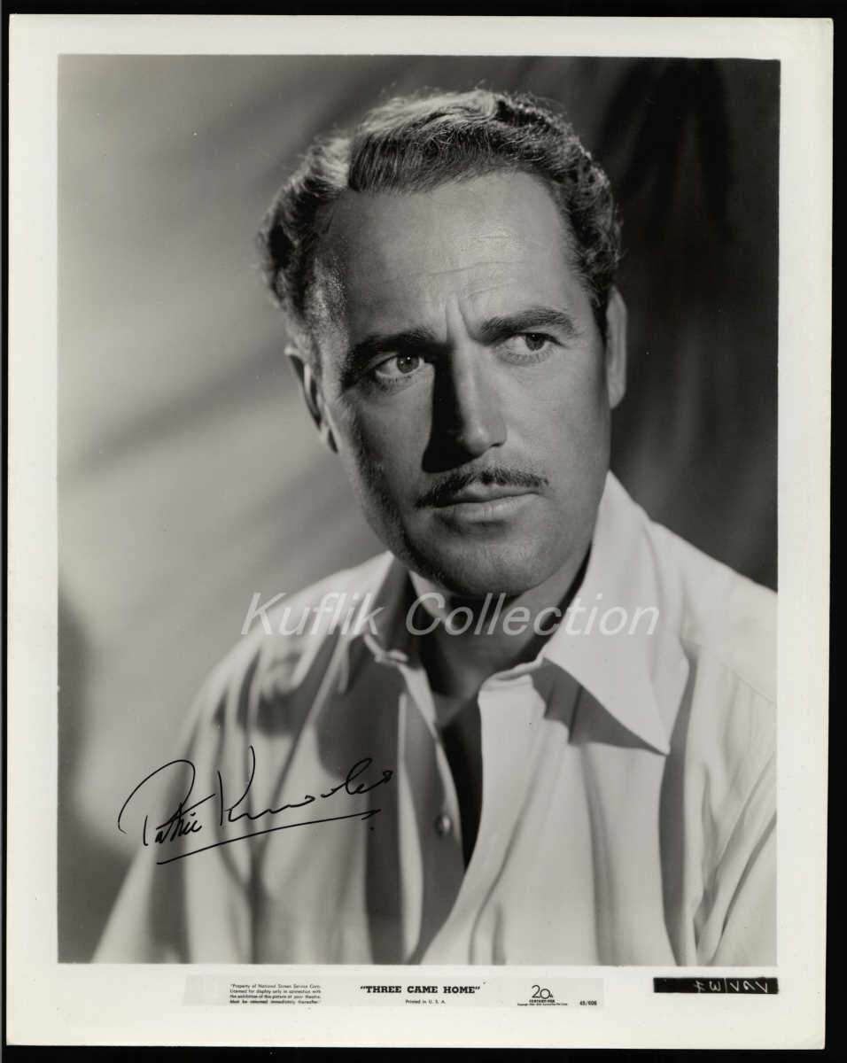 Patric Knowles - Signed Vintage Celebrity Autograph Photo Poster painting