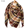 Plaid Pashmina Scarf Winter Scarf For Women