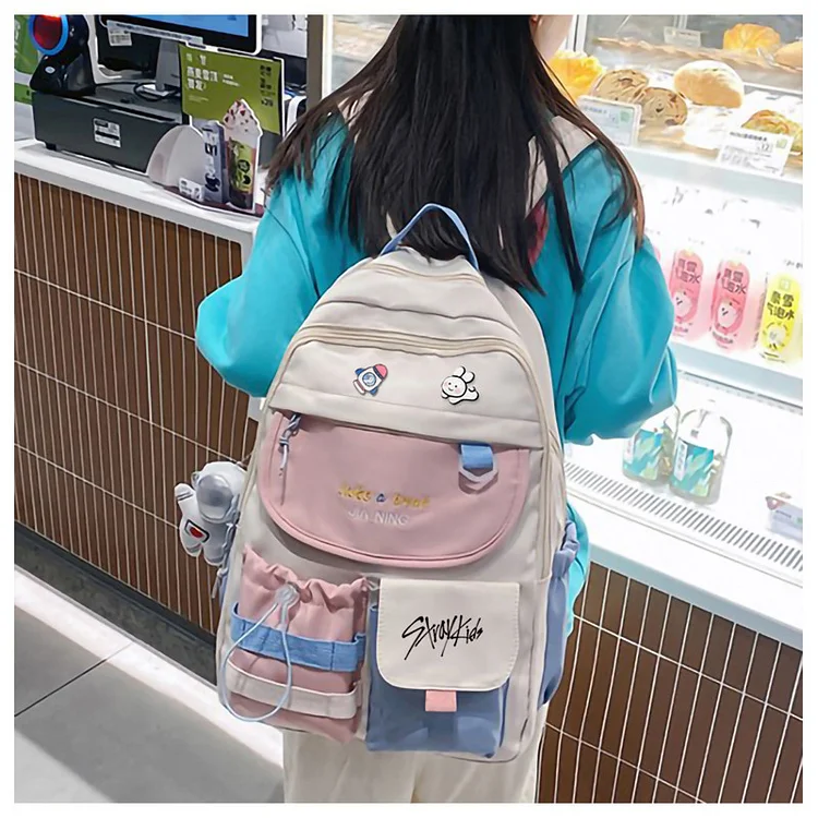 Maxident Stray Kids Backpack for Teenager Boy Girl Kpop Maniac 