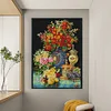 (US Local)Flowers -14CT Stamped Cross Stitch Kit(55x75cm)
