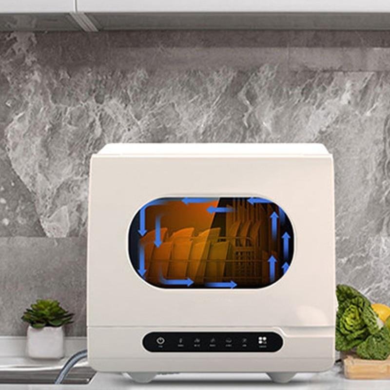 Intelligent Automatic Mini Air-Drying Dishwasher
